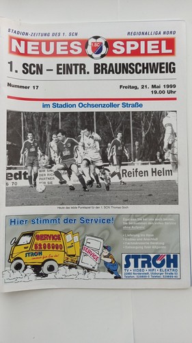 Stadionzeitung 1 sc - 98/99, 1.sc