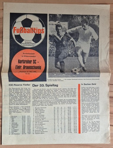 Bundesliga karlsruher - 21.05.66,