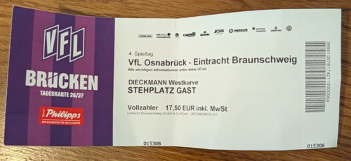 Ticket vfl - (sammler),